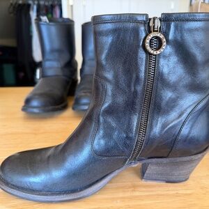 FIORENTINI & BAKER ANKLE BOOTS, HEEL, SIZE EU 40
